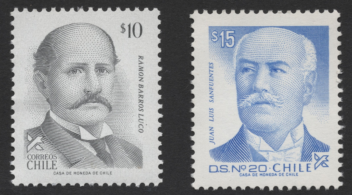 SCG307 - Chile Historic Leaders Series – Ramón Barros Luco & Juan Luis Sanfuentes