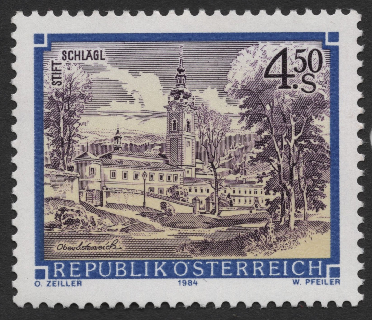 SCG301  Austria 1984 Monastery Architecture Set – Stift Geras & Stift Schlägl