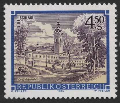 SCG301  Austria 1984 Monastery Architecture Set – Stift Geras & Stift Schlägl