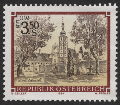 SCG301  Austria 1984 Monastery Architecture Set – Stift Geras & Stift Schlägl