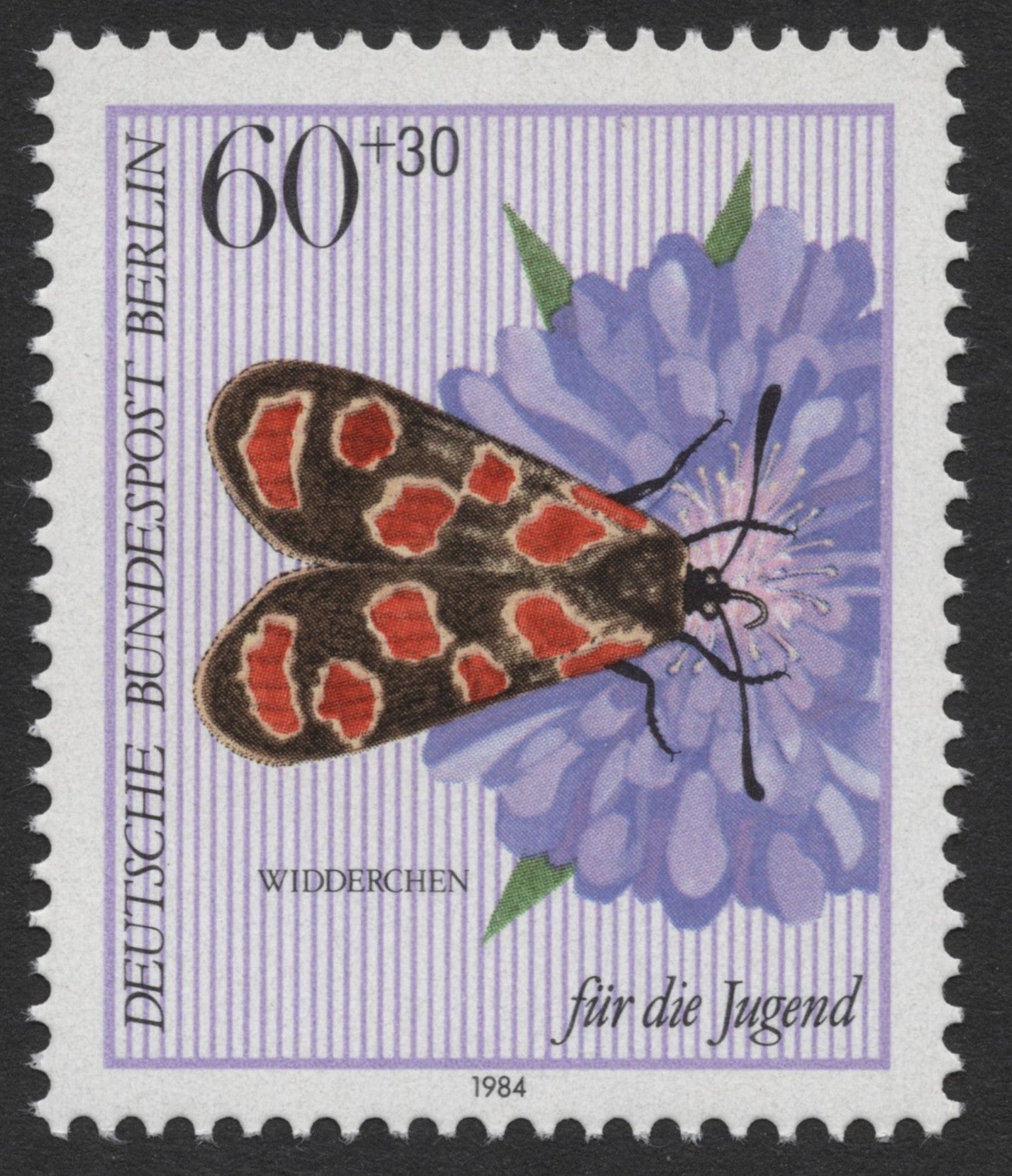 SCG348 - Berlin 1984 Nature Set – Butterflies, Bees, and Hoverflies (MNH)