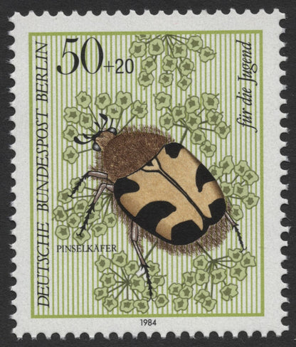 SCG346 - Germany (Berlin) 1984 Insects – “Für die Jugend” Complete Set of 4 (MNH)