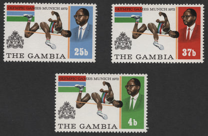 SCG312 - The Gambia 1972 Olympic Games Set – Munich High Jump Tribute