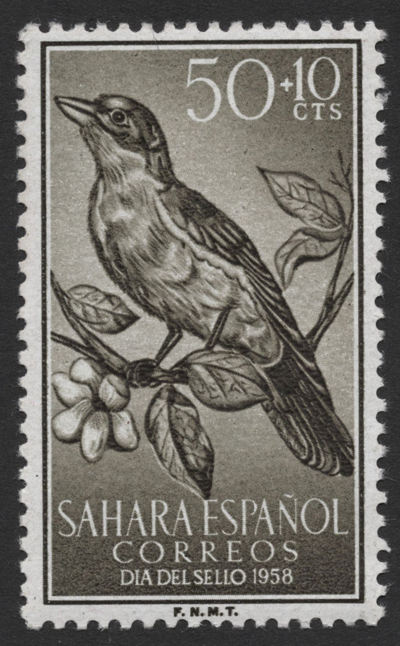 SCG355 - 1958 Spanish Sahara Bird Stamp Set – Día del Sello
