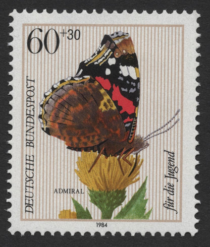 SCG348 - Berlin 1984 Nature Set – Butterflies, Bees, and Hoverflies (MNH)