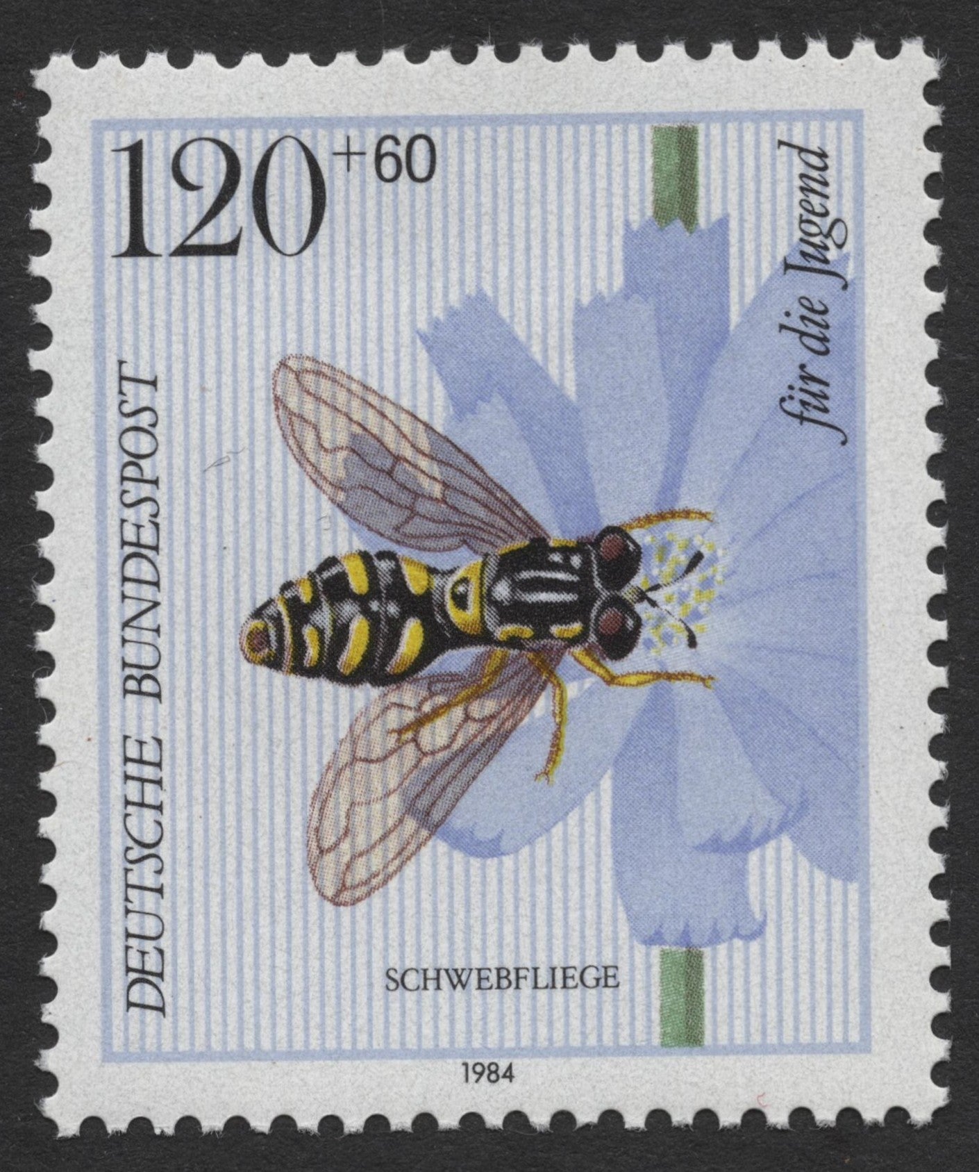 SCG348 - Berlin 1984 Nature Set – Butterflies, Bees, and Hoverflies (MNH)