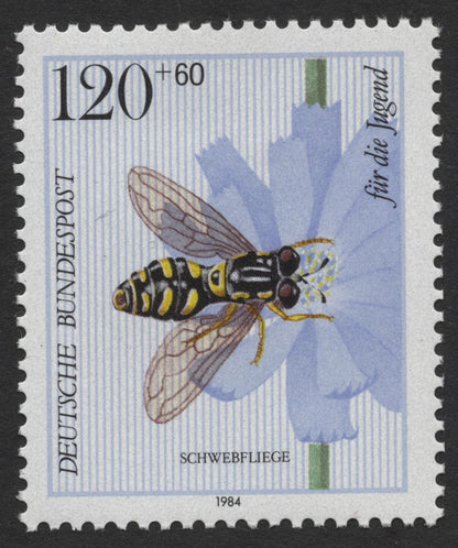 SCG348 - Berlin 1984 Nature Set – Butterflies, Bees, and Hoverflies (MNH)