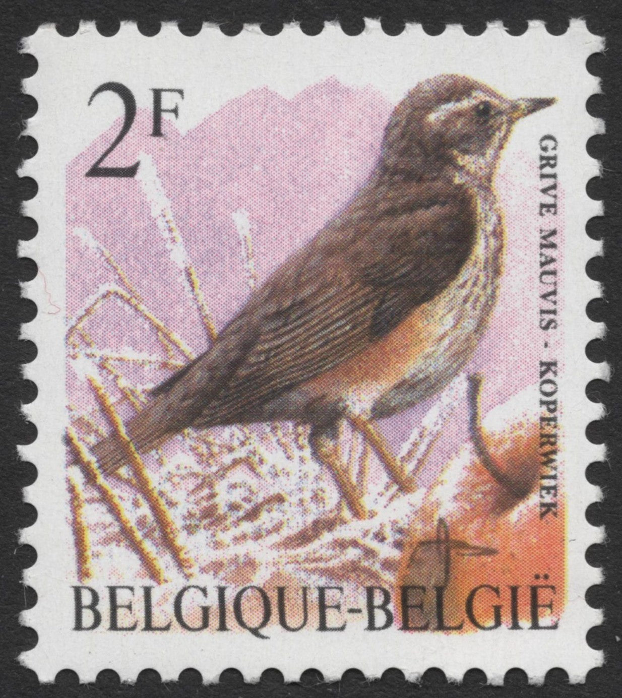SCG357 - Belgium Bird Series Stamp Set – Native Birds of Belgium