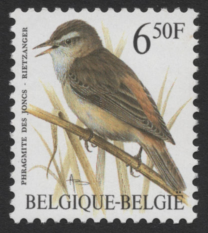SCG349 - Belgium Songbirds Series – Eurasian Jay & Sedge Warbler (50F Issues) (MNH)