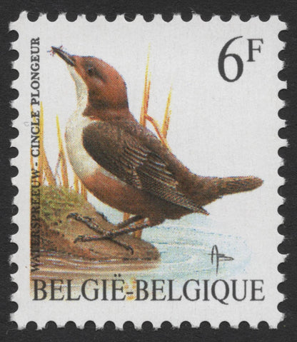 SCG357 - Belgium Bird Series Stamp Set – Native Birds of Belgium