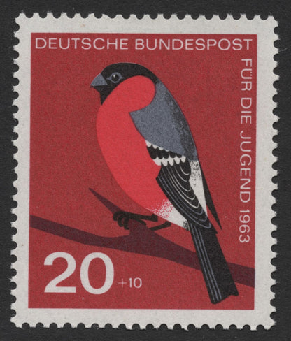 SCG341 - Germany 1963 Youth Welfare Bird Series – Complete Set of 4