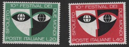 SCG331 - Italy 1967 10th Festival dei Due Mondi – Spoleto Stamp Set