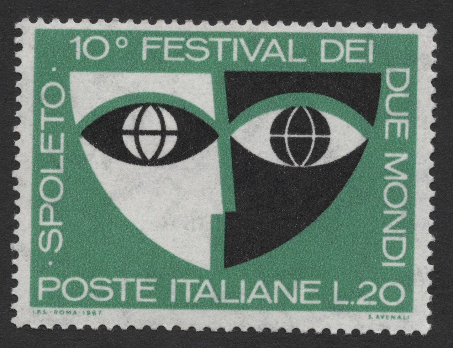 SCG331 - Italy 1967 10th Festival dei Due Mondi – Spoleto Stamp Set
