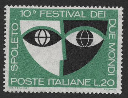 SCG331 - Italy 1967 10th Festival dei Due Mondi – Spoleto Stamp Set