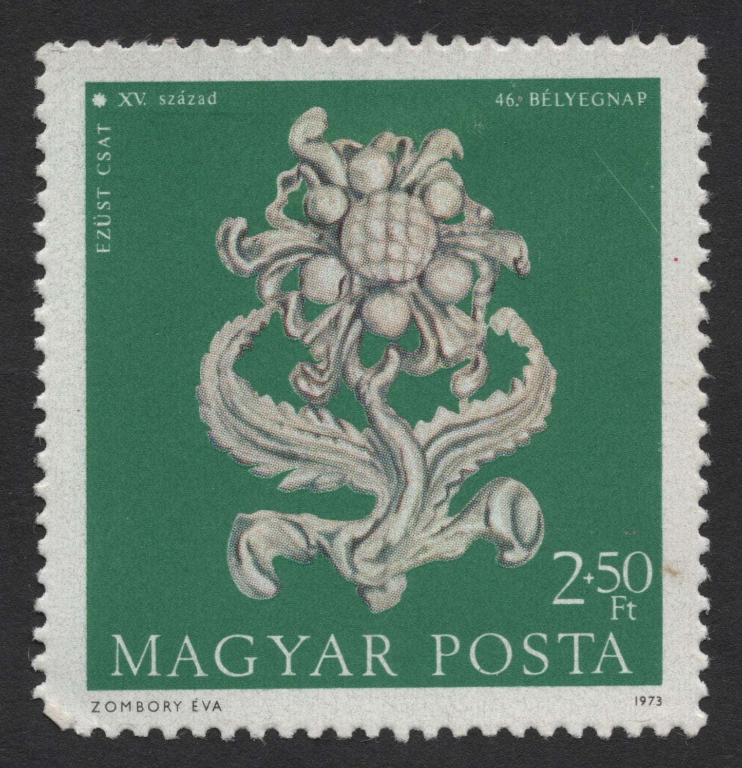 SCG335 - 1973 Hungary Medieval Artifacts Stamp Set – 46th Stamp Day