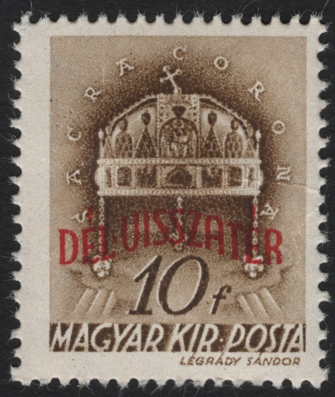 SCG8516 - Hungary – “Délvidék Visszatért” Overprint (1941)