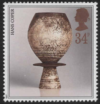 SCG10308 - United Kingdom 1987 – British Studio Pottery Masters (Set of 4)