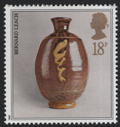 SCG10308 - United Kingdom 1987 – British Studio Pottery Masters (Set of 4)