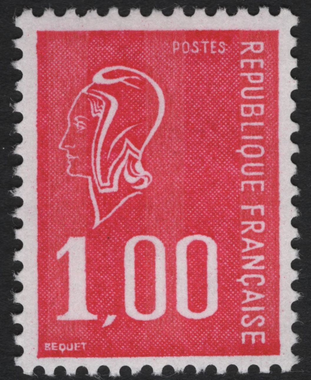 SCG10312 - France – Marianne de Béquet Definitives (Red 1,00F & Green 0,80F) – 1977 Issue