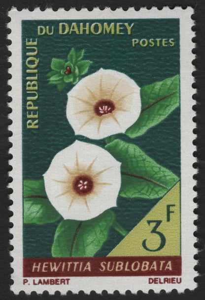 SCG10309 - Dahomey 1967 – Flowering Plants Definitive Set (6 Stamps)