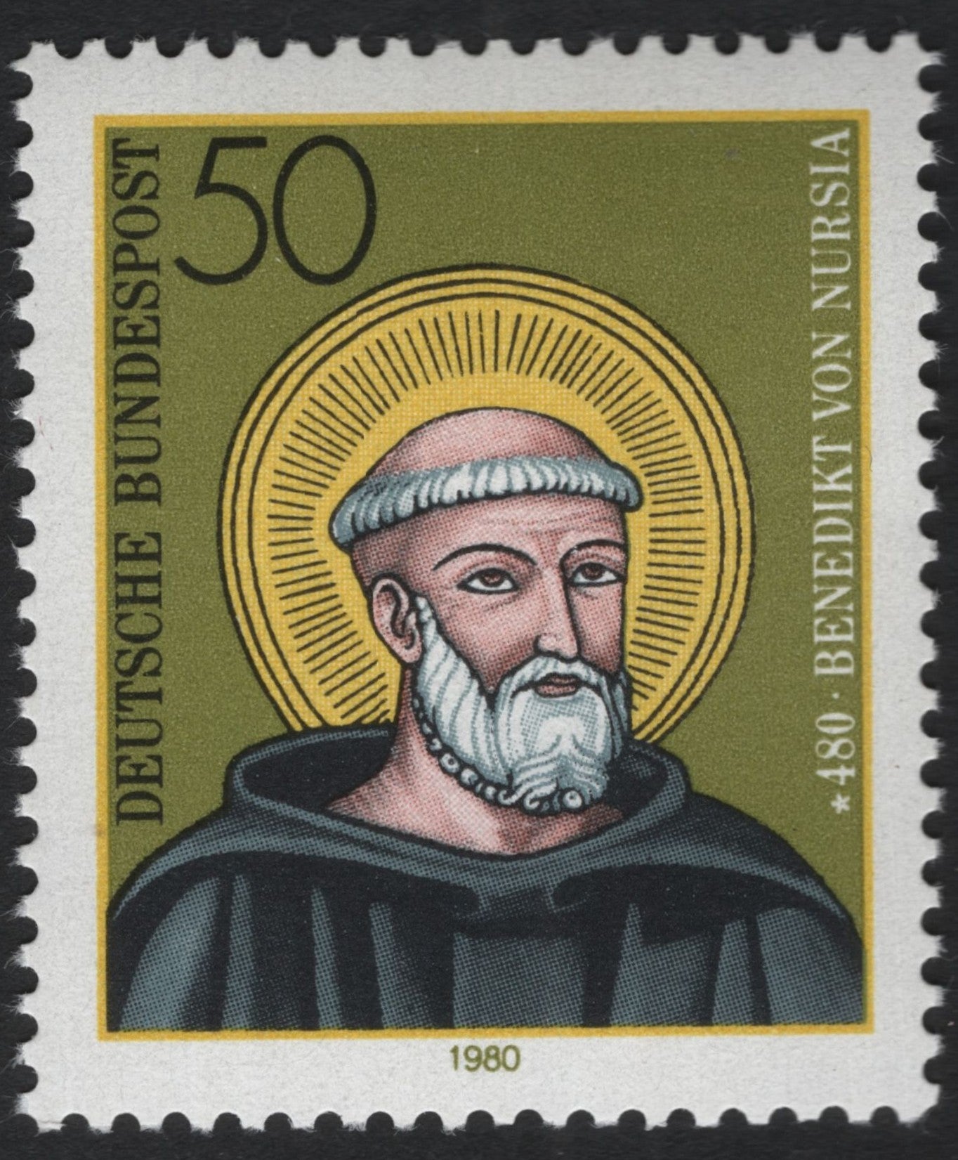 SCG8533 - Germany 1980 – Saint Benedict of Nursia