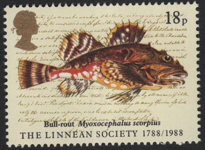 SCG10304 - Great Britain 1988 – Linnean Society Bicentenary Set (4v)