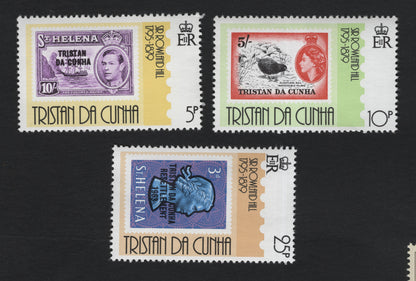 SCG8990 - Tristan da Cunha – Sir Rowland Hill Commemorative Set (St. Helena Overprints)