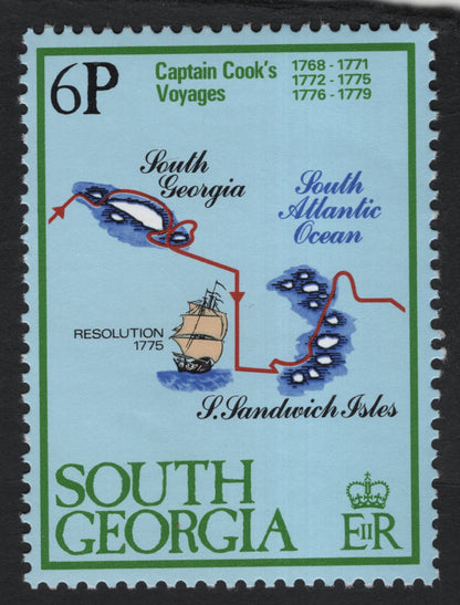 SCG8988 - South Georgia – Captain Cook’s Voyages Commemorative Set (1970s Issue)