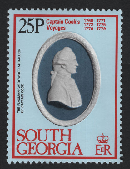 SCG8988 - South Georgia – Captain Cook’s Voyages Commemorative Set (1970s Issue)