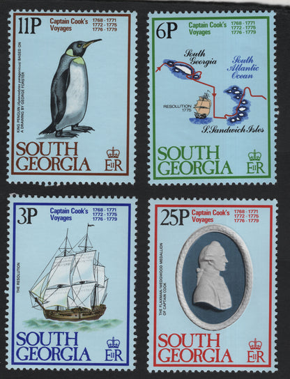 SCG8988 - South Georgia – Captain Cook’s Voyages Commemorative Set (1970s Issue)