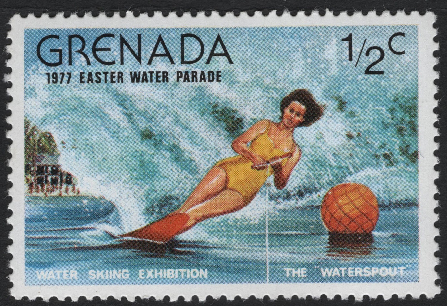 SCG9732 - Grenada 1977 Easter Water Parade – “The Waterspout” (½¢)