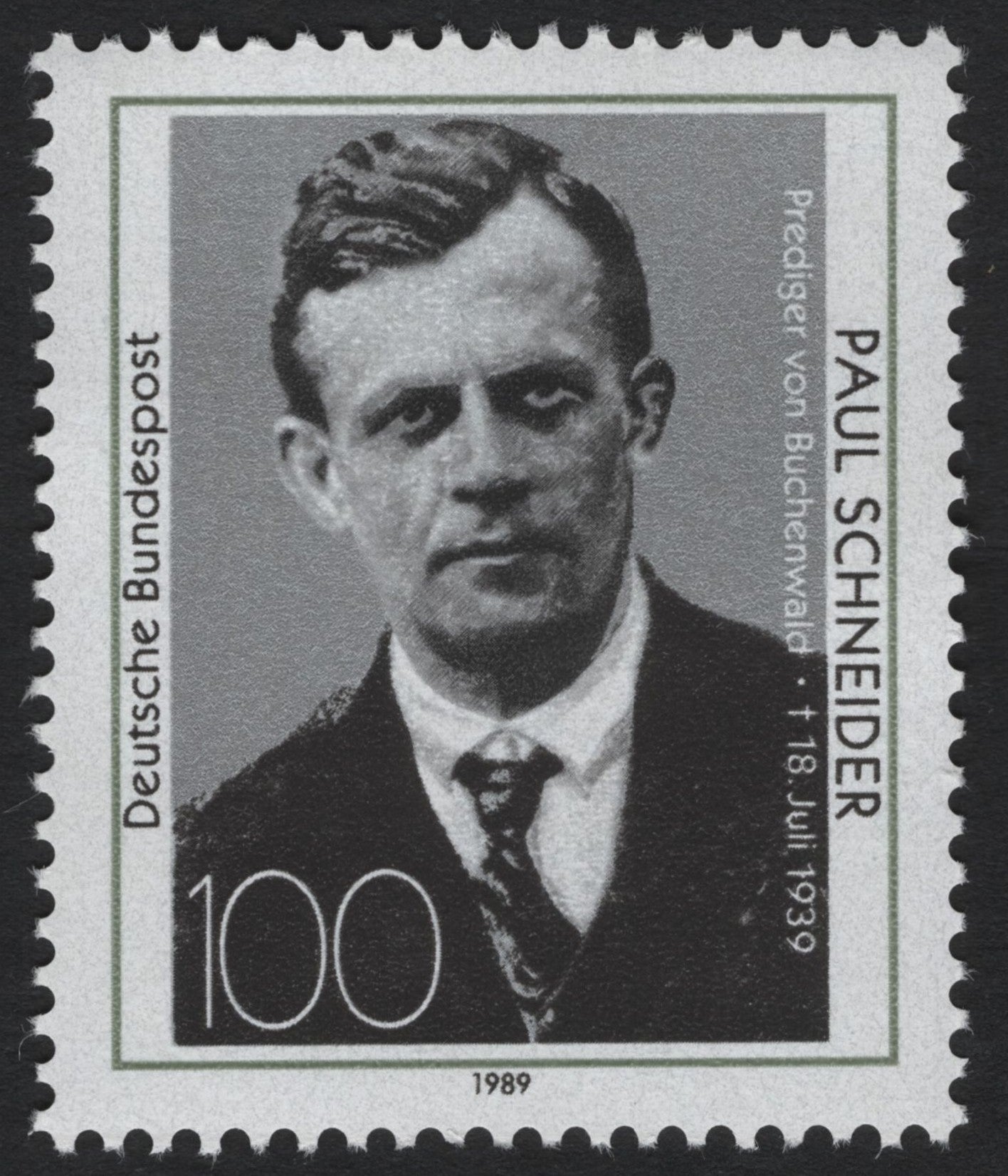 SCG6794 - Germany 1989 – Paul Schneider, “Preacher of Buchenwald”