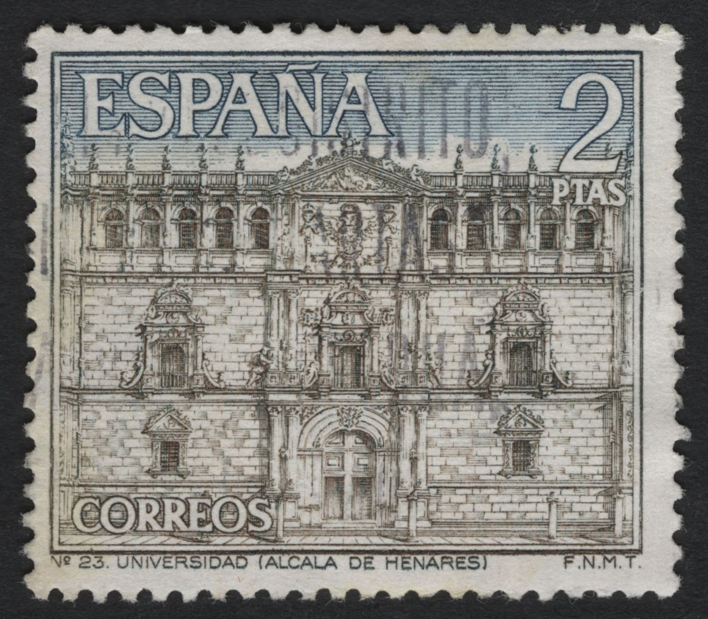 SCG9686 - Spain 1960s – Universidad de Alcalá de Henares, 2 Ptas