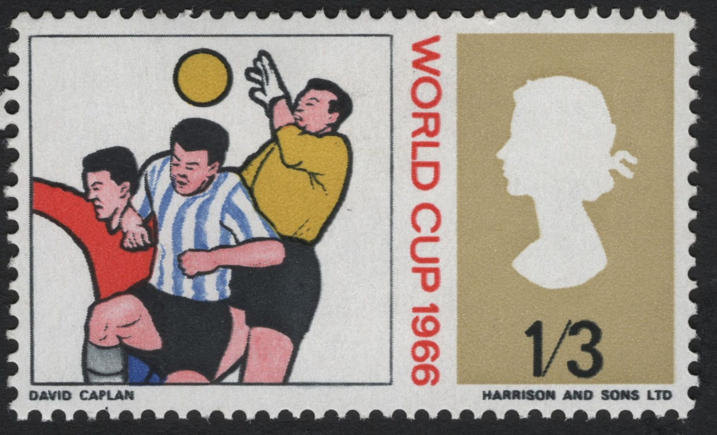 SCG6811 - Great Britain 1966 “World Cup” (1s3d)