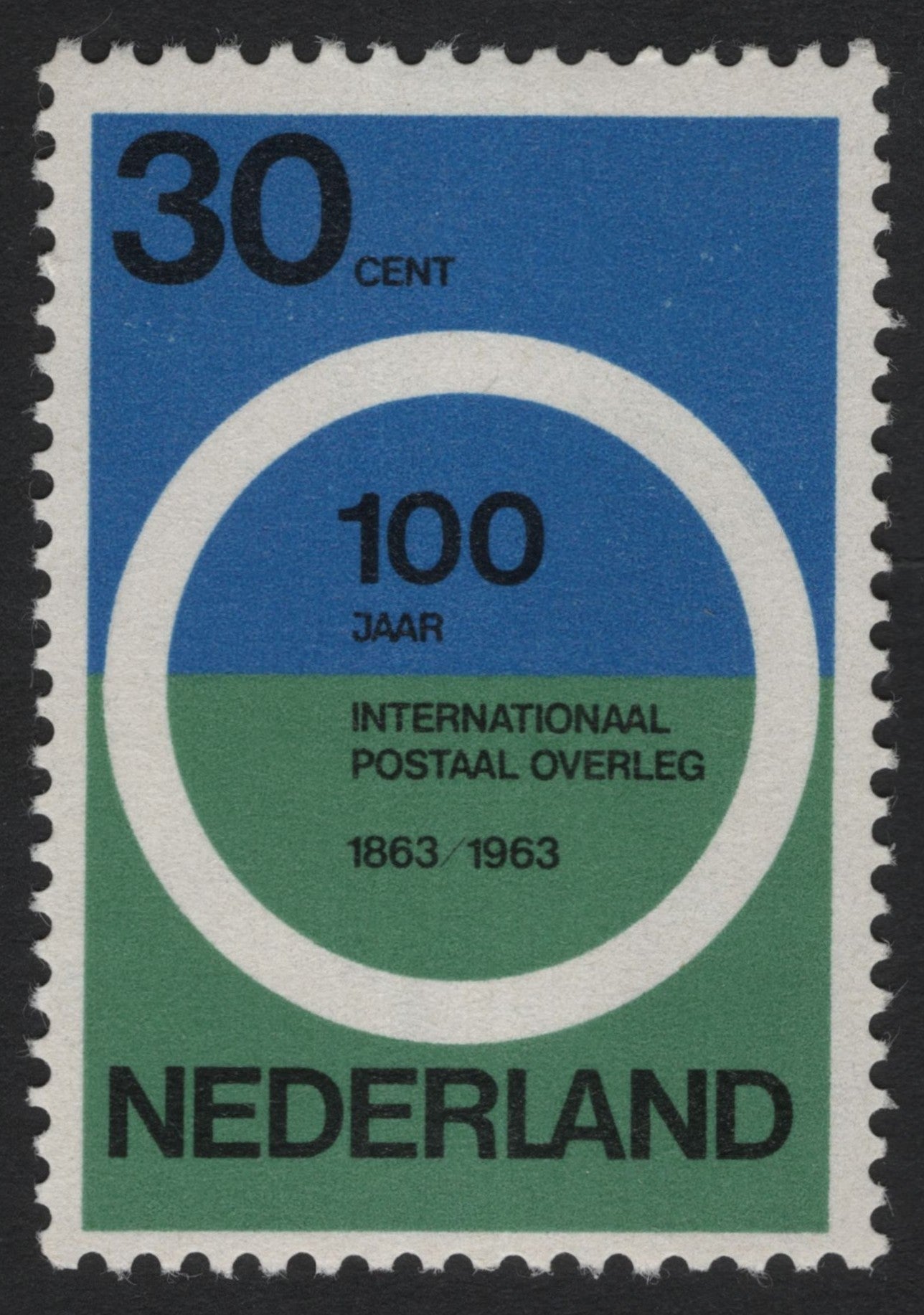 SCG6805 - Netherlands 1963 – International Postal Conference Centenary