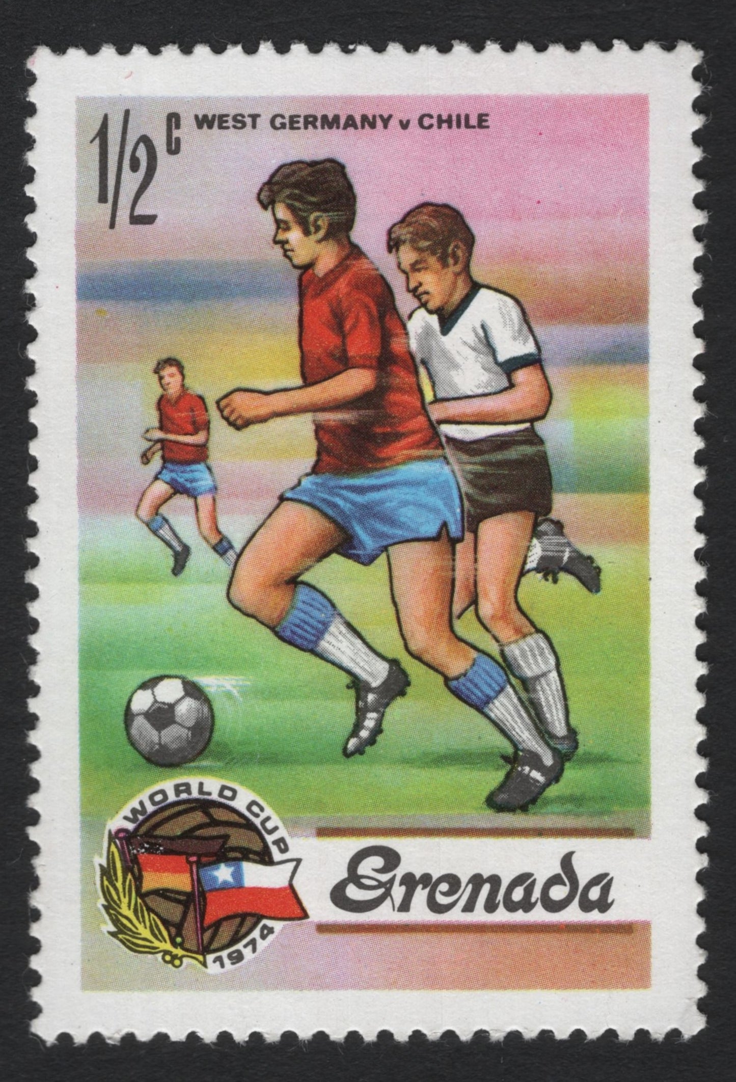 SCG6807 - Grenada 1974 “World Cup: West Germany vs. Chile”