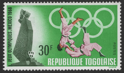 SCG11796 - Togo 1968 Mexico Olympic Games Sports Commemorative Set