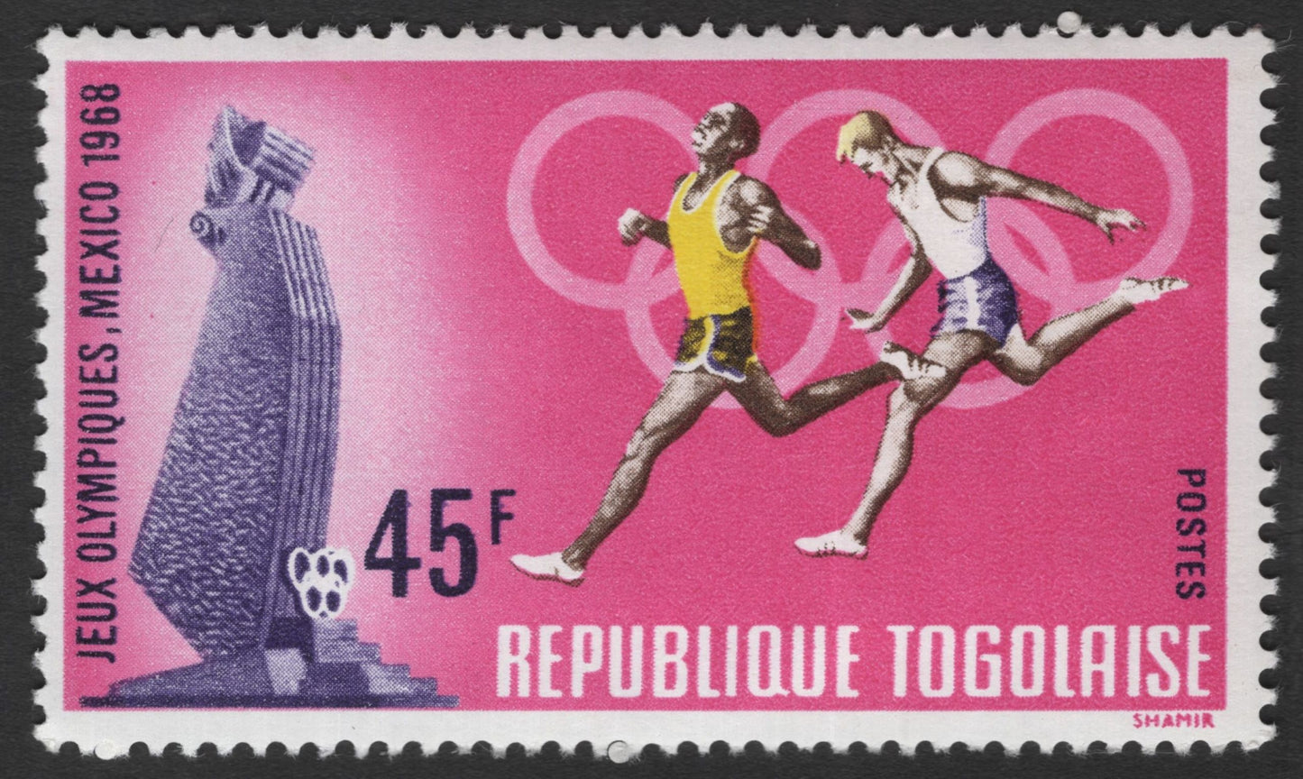 SCG11796 - Togo 1968 Mexico Olympic Games Sports Commemorative Set