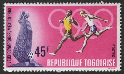 SCG11796 - Togo 1968 Mexico Olympic Games Sports Commemorative Set