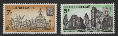 SCG11793 - Belgium 1974 Historic Monuments & Heritage Set (5F–7F)