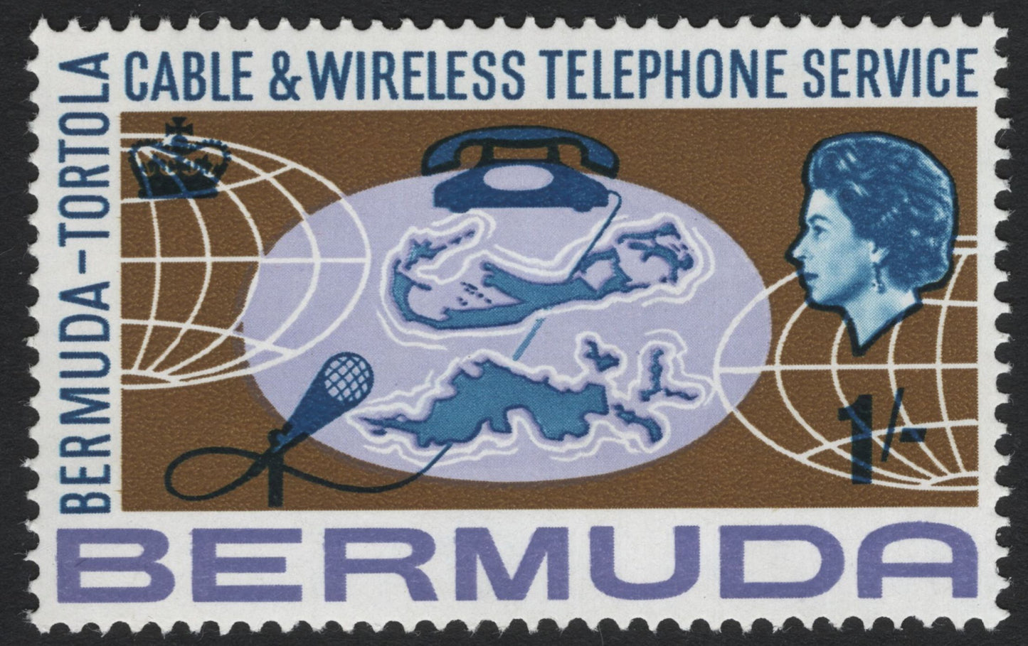 SCG7274 - Bermuda–Tortola Cable & Wireless Telephone Service (1960s)