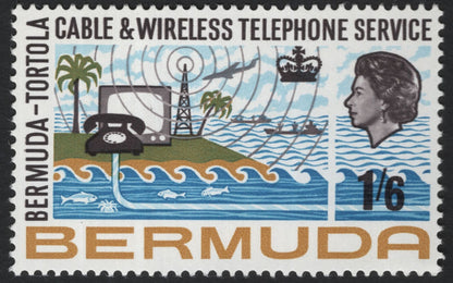 SCG7274 - Bermuda–Tortola Cable & Wireless Telephone Service (1960s)