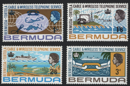 SCG7274 - Bermuda–Tortola Cable & Wireless Telephone Service (1960s)