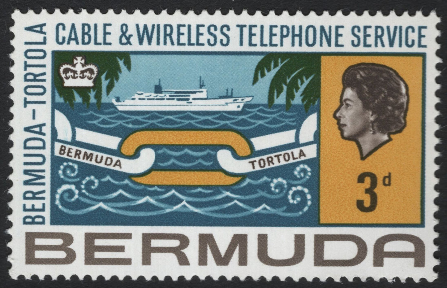 SCG7274 - Bermuda–Tortola Cable & Wireless Telephone Service (1960s)