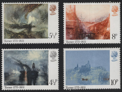 SCG7270 -🇬🇧 Great Britain 1975 – J.M.W. Turner Bicentenary Set