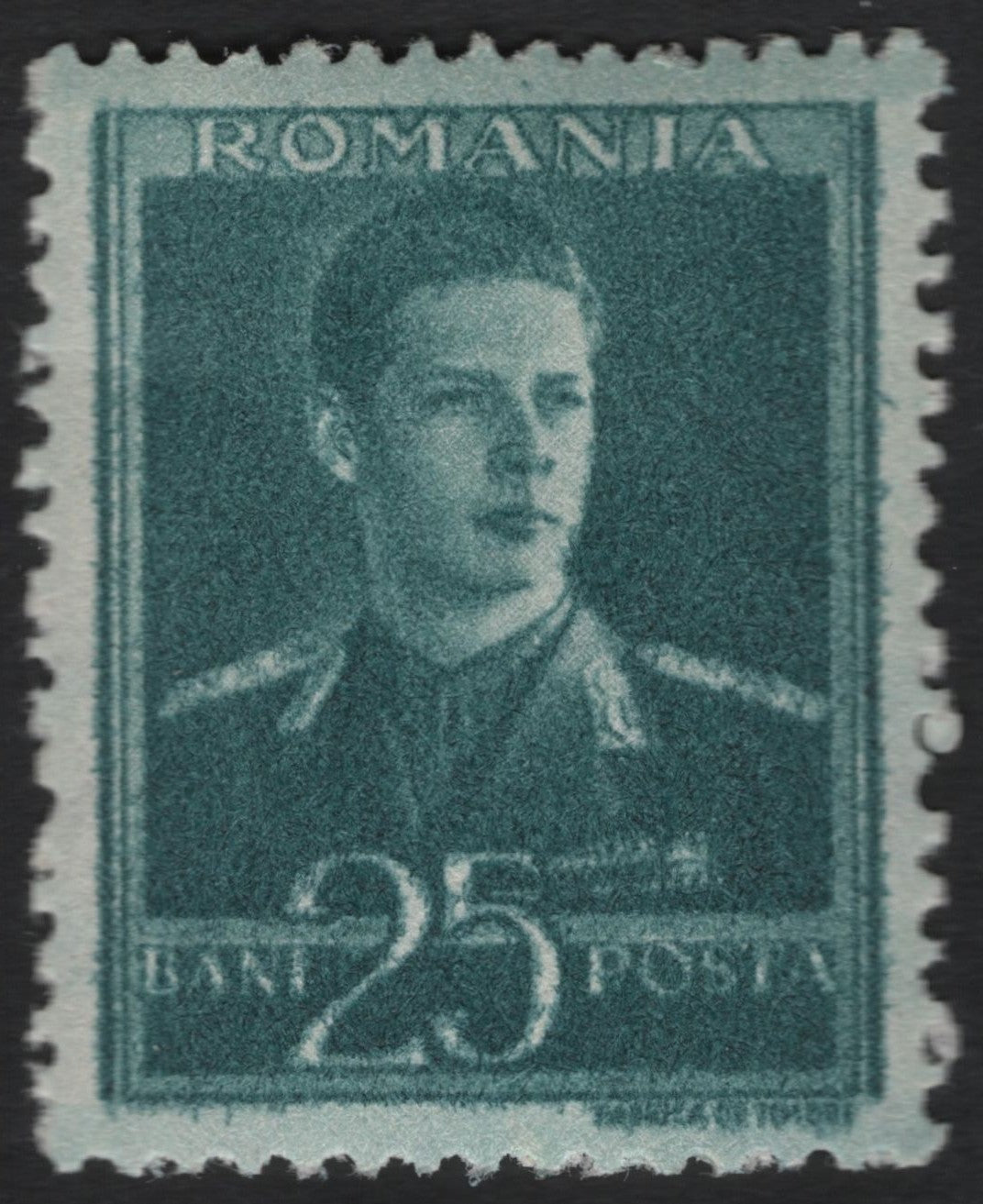 SCG9386 - Romania – 25 Bani King Michael I Definitive (c.1940s)