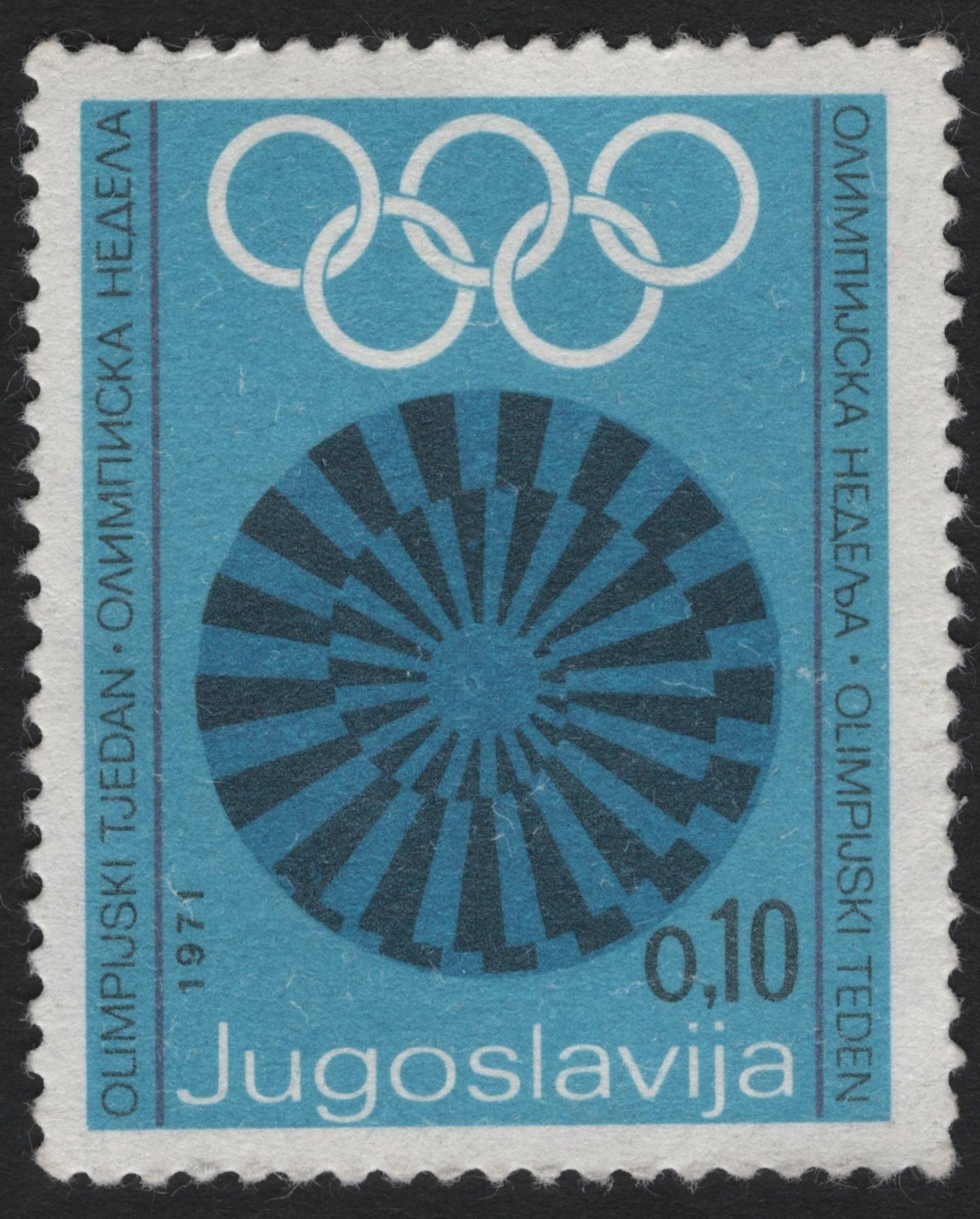 SCG8217 - Yugoslavia 1971 – Olympic Week