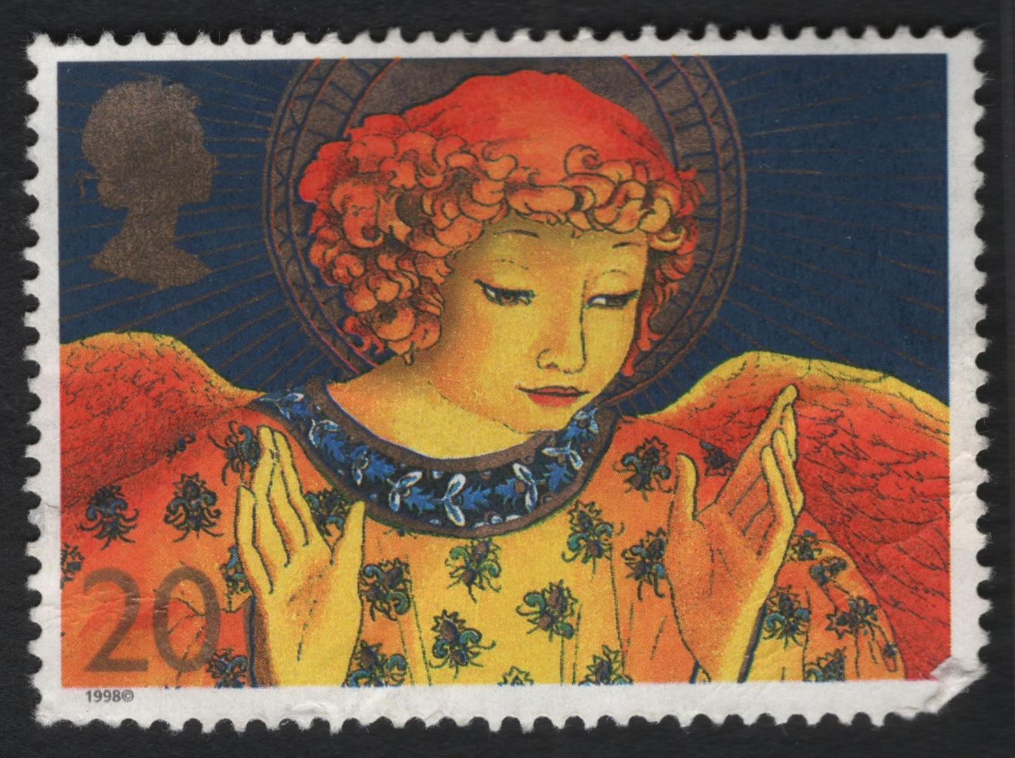 SCG8702 - United Kingdom 1998 – Christmas Angel (20p)