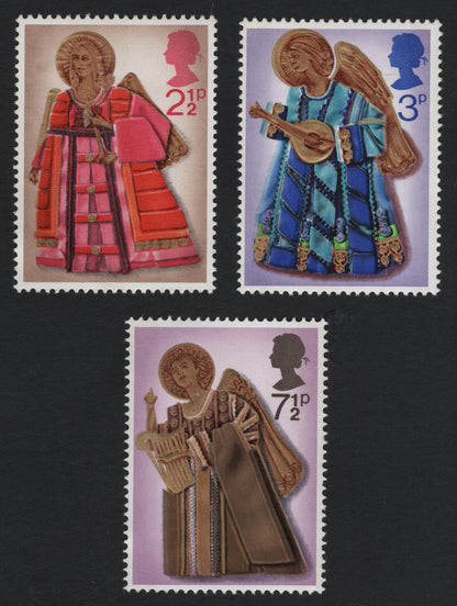 SCG7272 - Great Britain – Christmas Angels Stamp Set (1970)