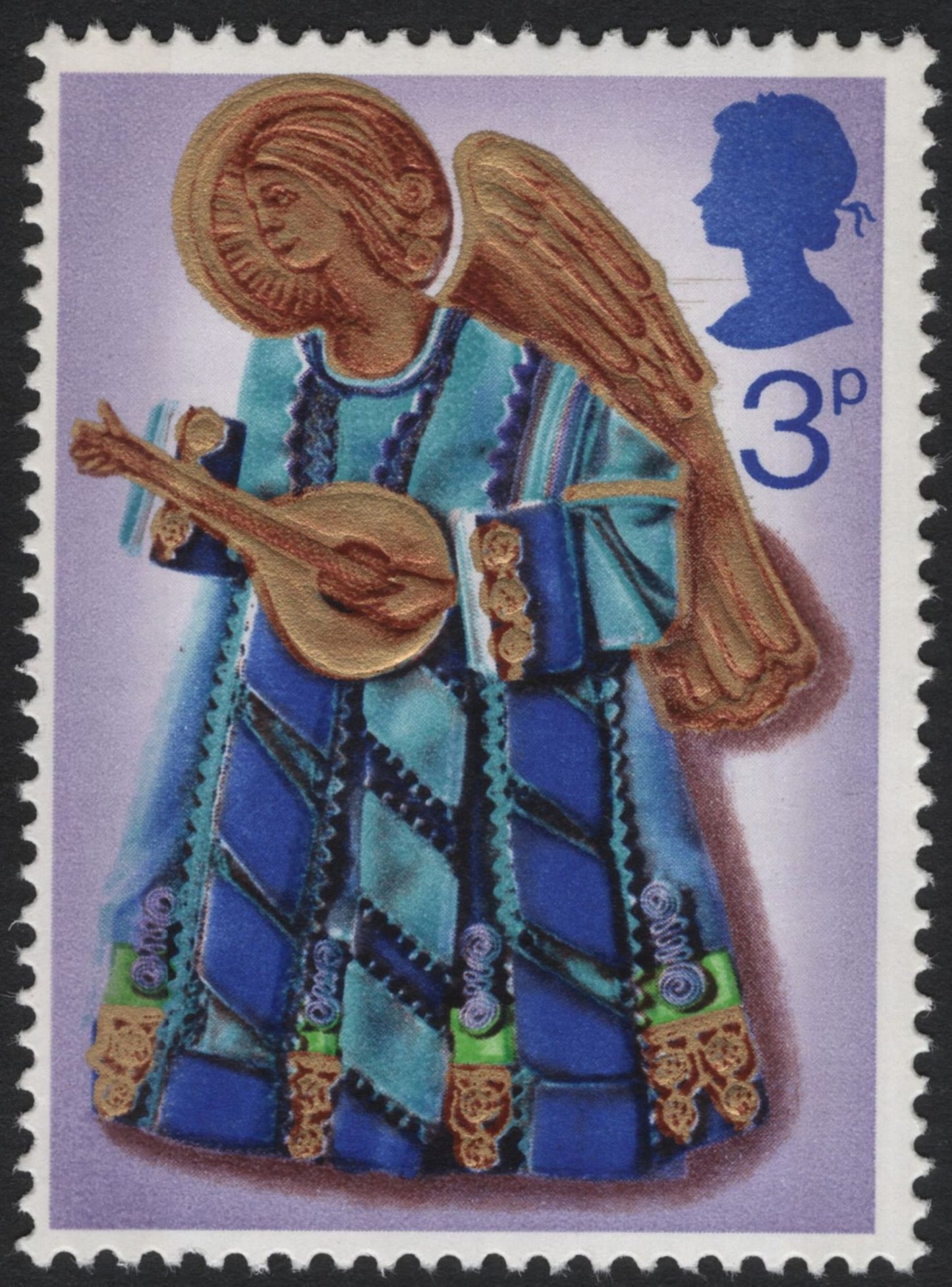 SCG7272 - Great Britain – Christmas Angels Stamp Set (1970)